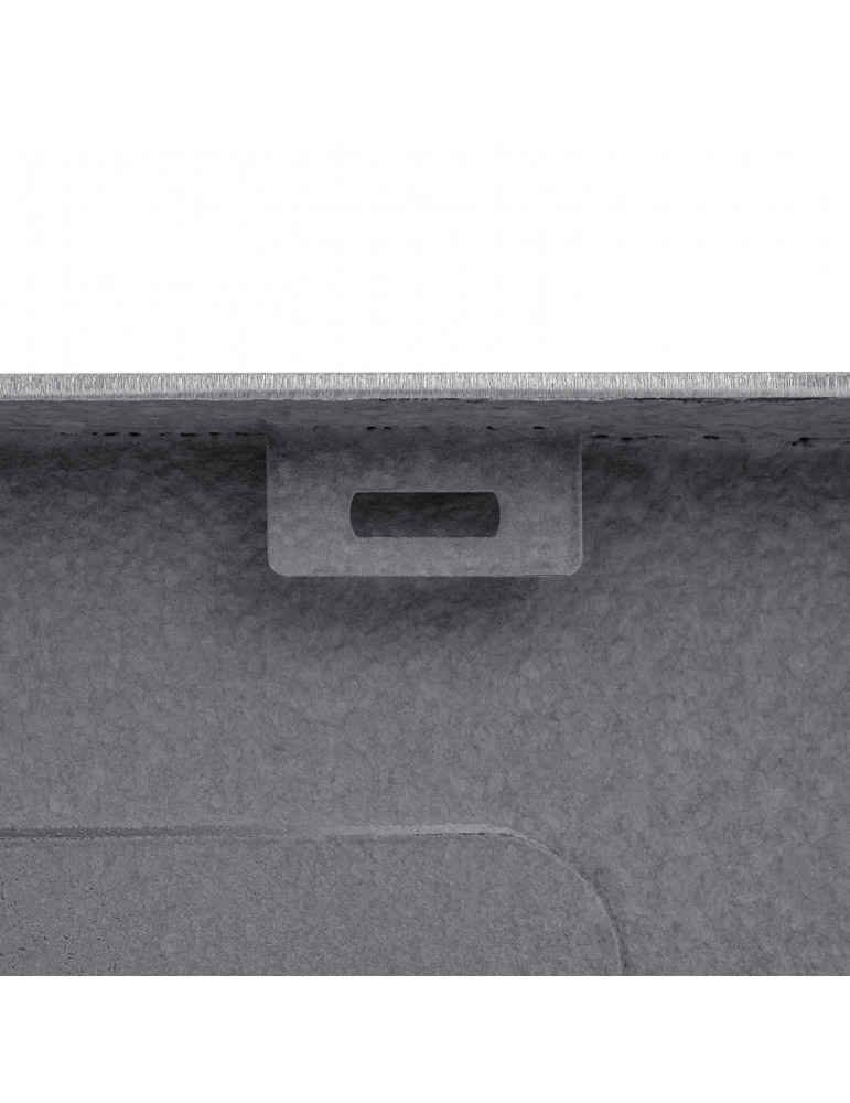 Кухонна мийка Kroner KRP Derby - 6050HM Brush (2,5/0,5 мм) | купити | SilverGoose.com.ua.com.ua