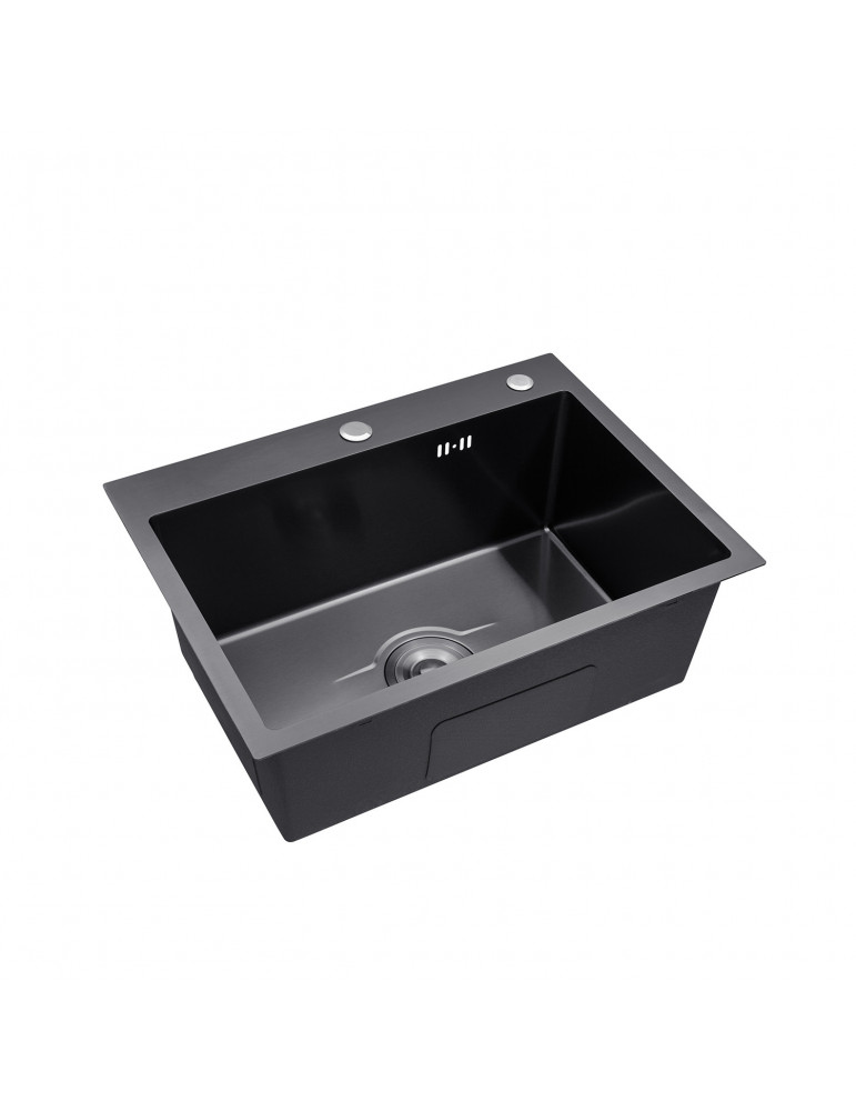 Кухонна мийка Kroner KRP Derby - 5843HM PVD (2,5/0,5 мм) | купити | SilverGoose.com.ua.com.ua