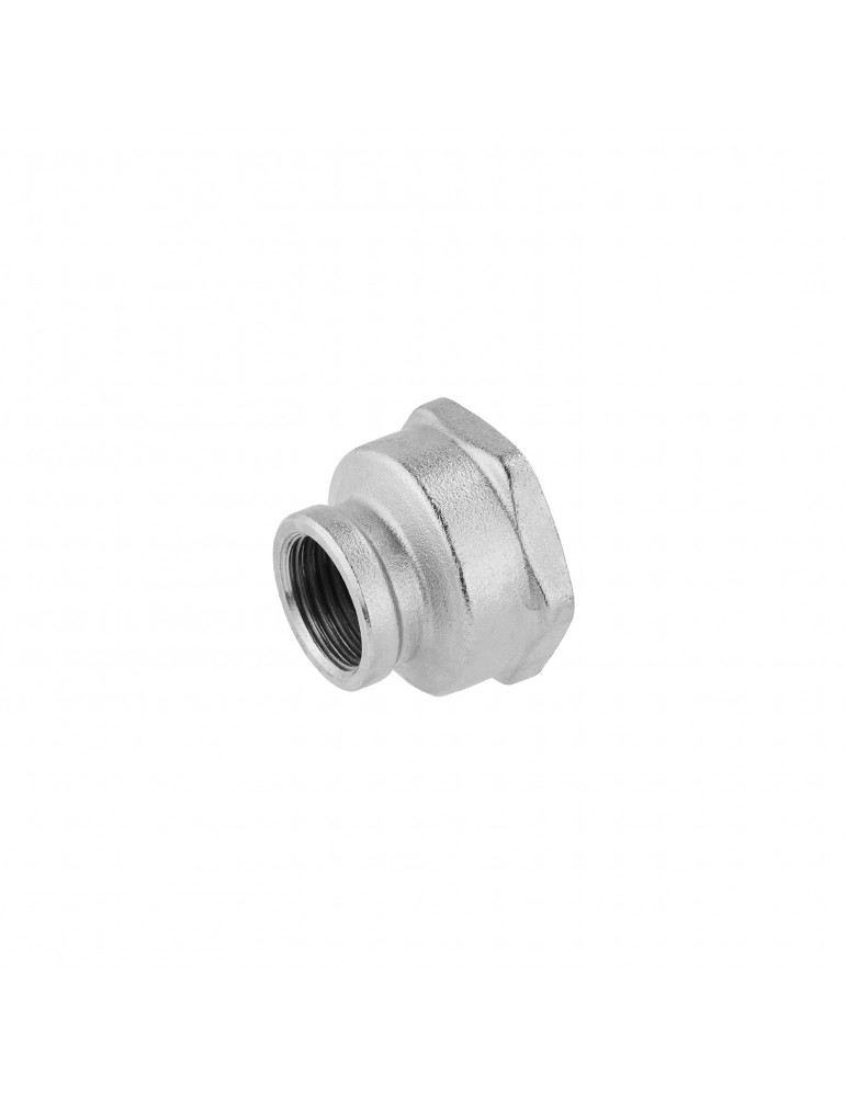 Муфта перехідна Nikiforov 1/2"x1" ВВ нікель | купити | SilverGoose.com.ua.com.ua