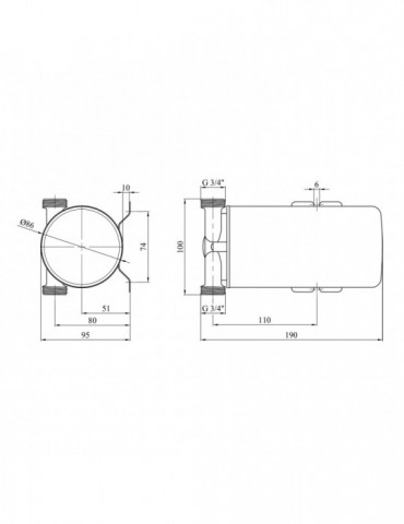 Насос для підвищення тиску Forwater W15G-15 | купити | SilverGoose.com.ua.com.ua