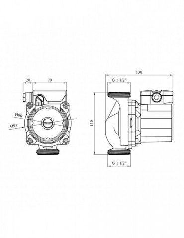 Насос циркуляційний Forwater WRS 25/4-130 Grey (Wilo) | купити | SilverGoose.com.ua.com.ua