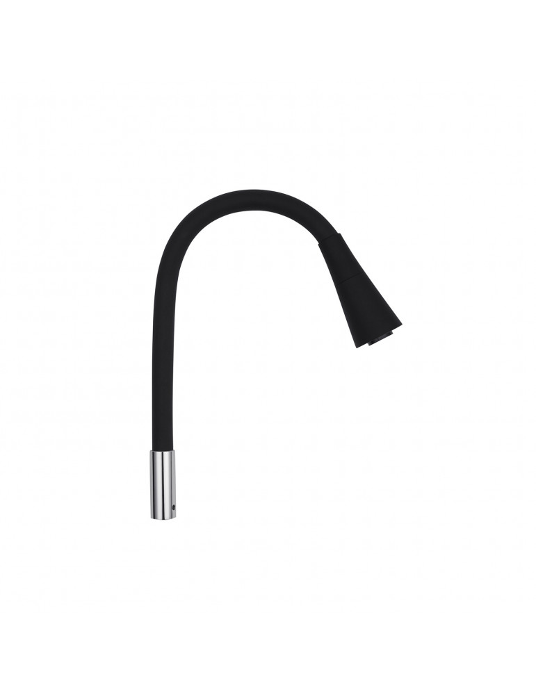 Вилив для змішувача гнучкий Kroner KRP - C803BLK | купити | SilverGoose.com.ua.com.ua