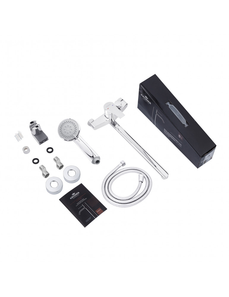 Змішувач для ванни Kroner KRP Hagen - C071 | купити | SilverGoose.com.ua.com.ua