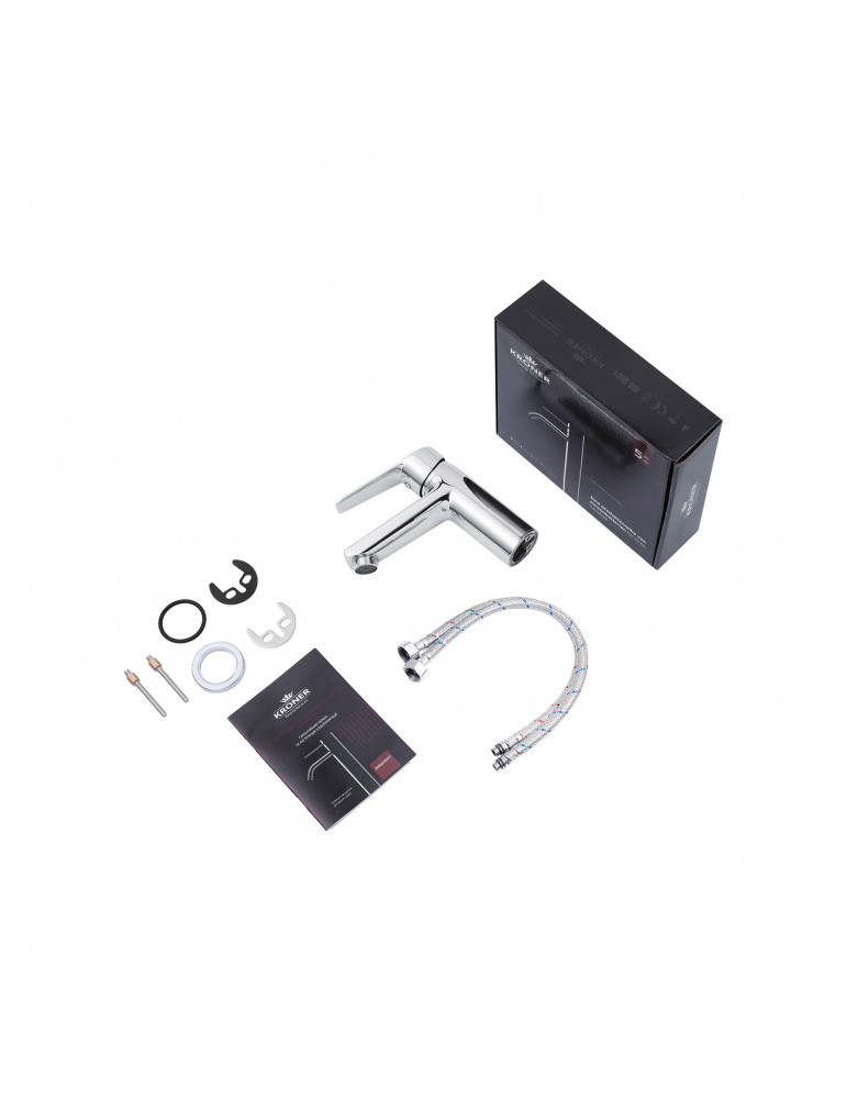 Змішувач для раковини Kroner KRP Hagen - C010 | купити | SilverGoose.com.ua.com.ua