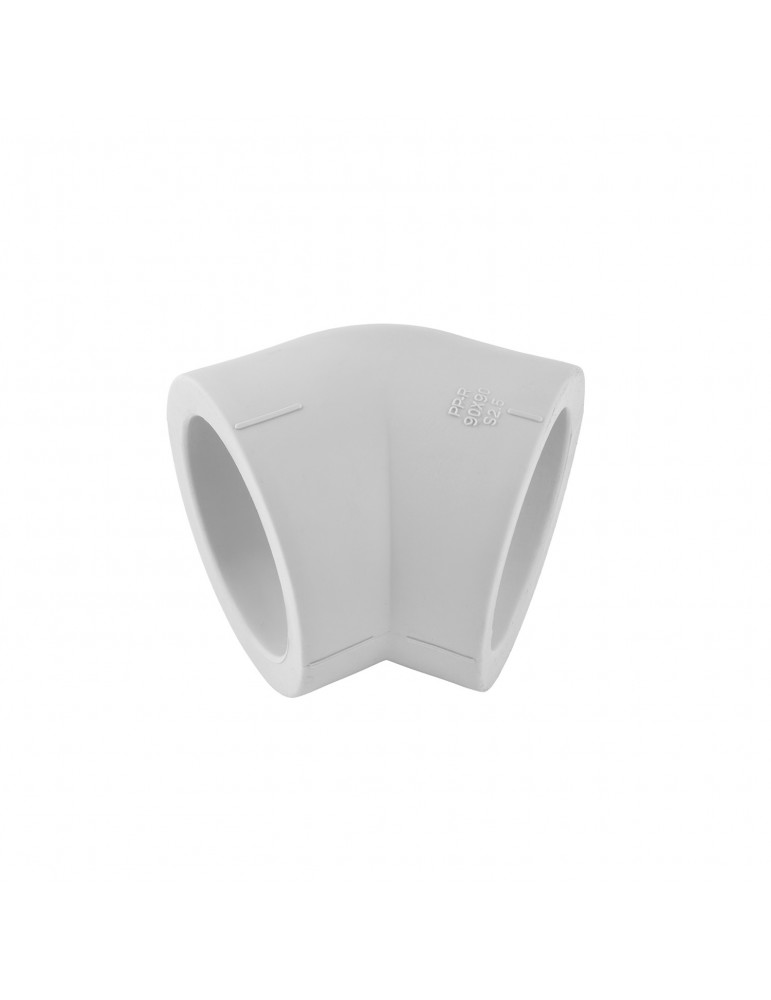 Коліно 45° PPR Rozma 90 мм | купити | SilverGoose.com.ua.com.ua