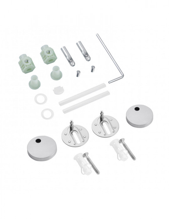 Унітаз підвісний Kroner Harz WHI493736 RIMLESS безобідковий з сидінням Slim Duroplast / Soft-close / Quick relase | купити | Sil