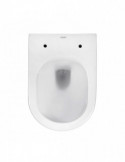 Унітаз підвісний Kroner Armada WHI513636 RIMLESS безобідковий з сидінням Slim Duroplast / Soft-close / Quick relase | купити | S