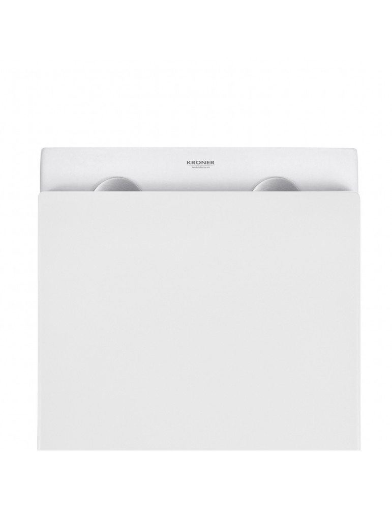 Унітаз підвісний Kroner Eifel WHI493436 RIMLESS безобідковий з сидінням Slim Duroplast / Soft-close / Quick relase | купити | Si