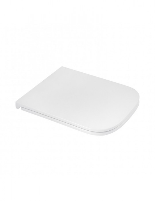 Унітаз підвісний Kroner Eifel WHI493436 RIMLESS безобідковий з сидінням Slim Duroplast / Soft-close / Quick relase | купити | Si