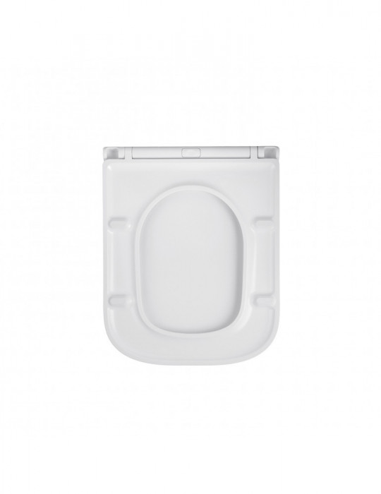 Унітаз підвісний Kroner Eifel WHI493436 RIMLESS безобідковий з сидінням Slim Duroplast / Soft-close / Quick relase | купити | Si