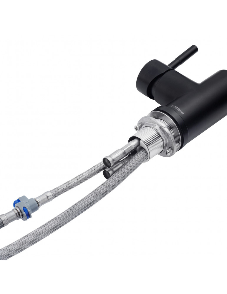 Змішувач для кухні з висувним виливом Kroner KRP Edelstahl Klassisch - SCH03915 | купити | SilverGoose.com.ua.com.ua