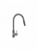 Змішувач для кухні з висувним виливом Kroner KRP Edelstahl Klassisch - PVD03916 сенсорний
