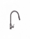 Змішувач для кухні з висувним виливом Kroner KRP Edelstahl Klassisch - PVD03916 сенсорний | купити | SilverGoose.com.ua.com.ua