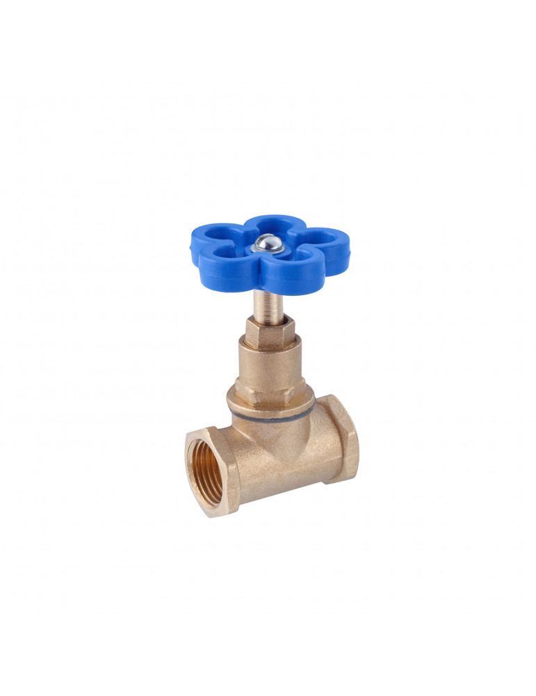 Вентиль запірний LexLine 1/2" ВВ PN16 латунний УК1111-В | купити | SilverGoose.com.ua.com.ua