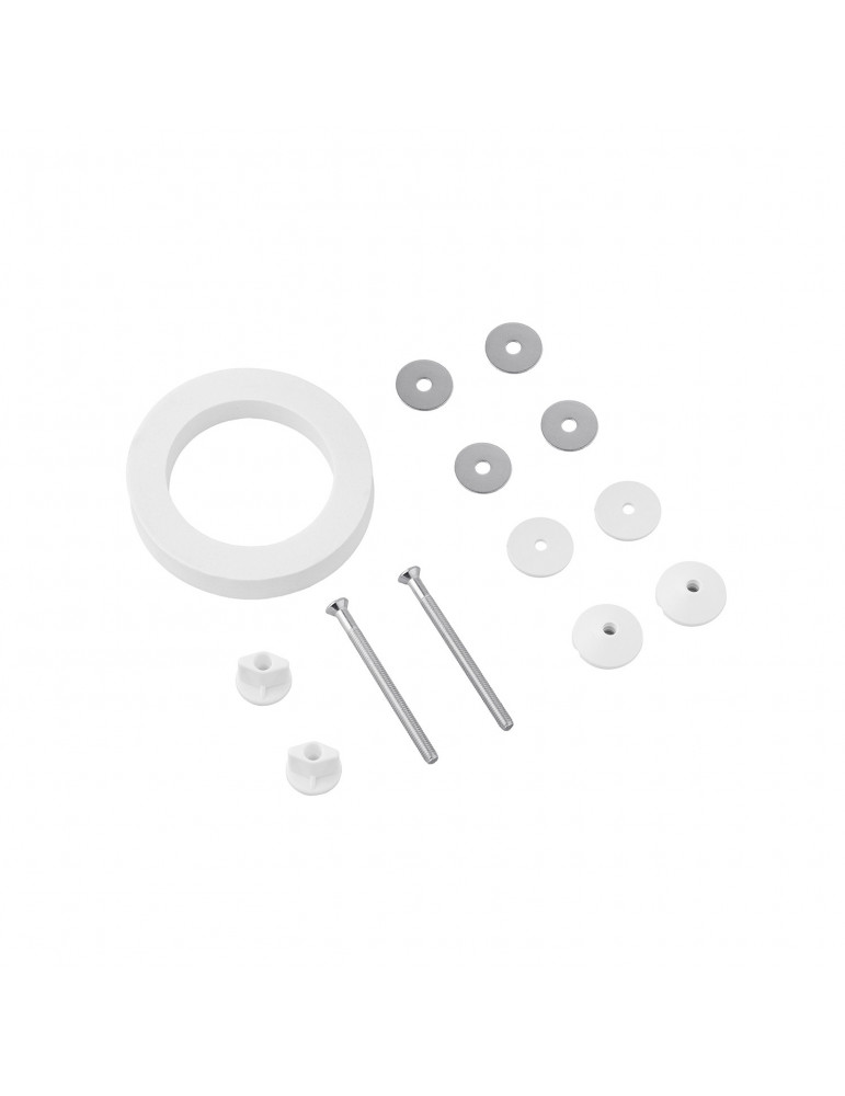 Зливний клапан для бачка унітаза Agua SB04 з одним режимом зливу, кнопка хромована | купити | SilverGoose.com.ua.com.ua