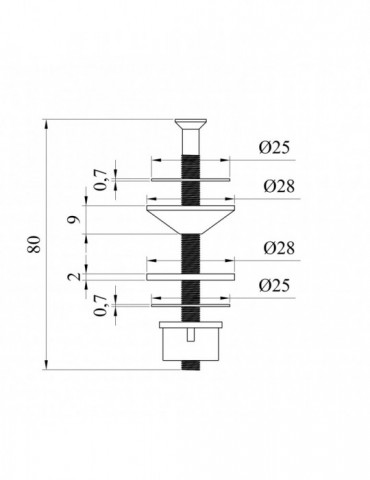 Набір для кріплення бачка унітаза Agua BF70 | купити | SilverGoose.com.ua.com.ua