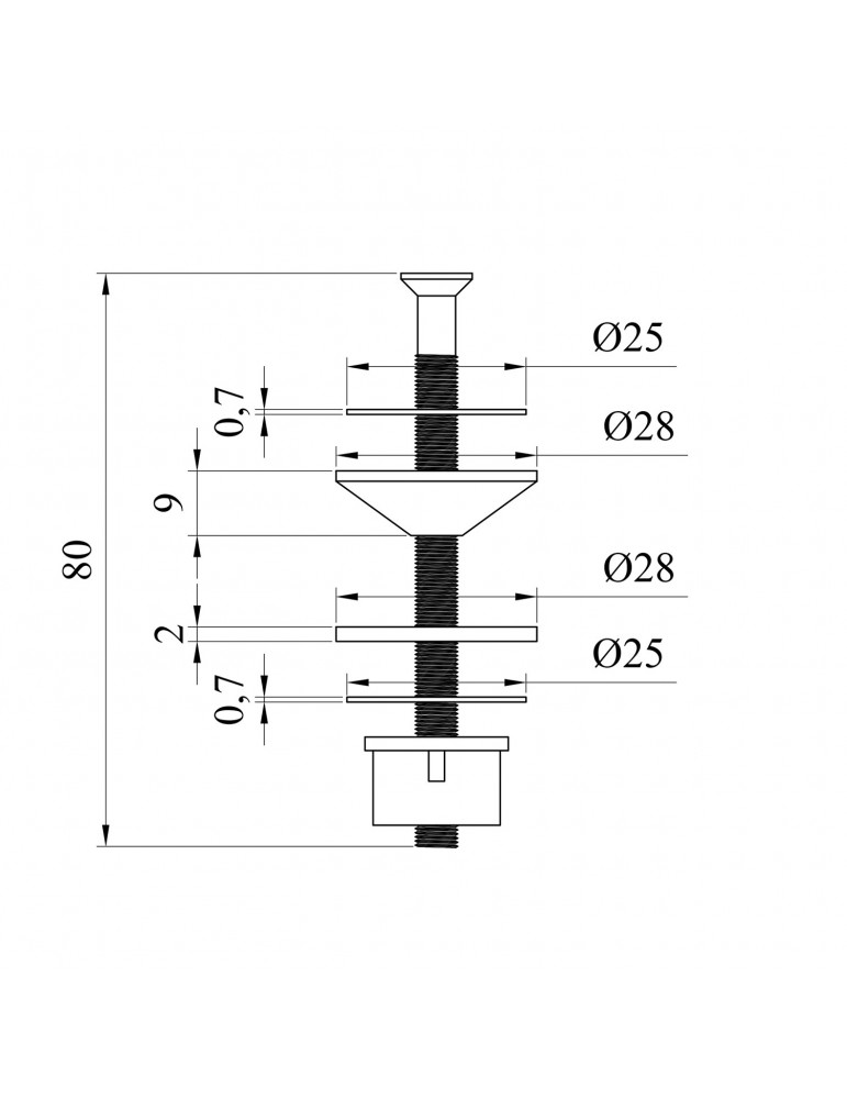 Набір для кріплення бачка унітаза Agua BF70 | купити | SilverGoose.com.ua.com.ua