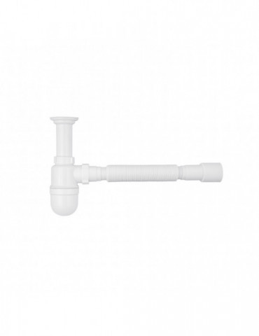 Сифон для раковини Agua TB01 1 1/2''х40/50 мм з литим випуском