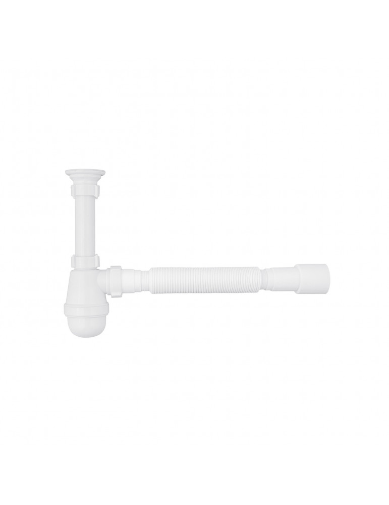 Сифон для раковини Agua TB07 1 1/4''х40/50 мм з різьбовим випуском | купити | SilverGoose.com.ua.com.ua