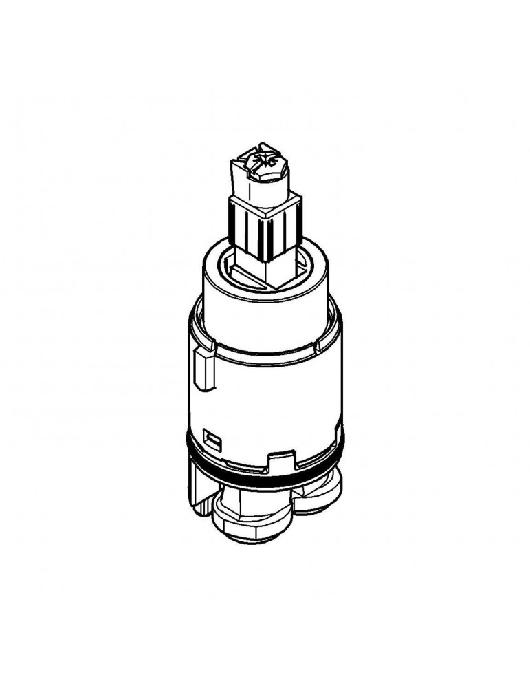 Картридж для змішувача Grohe SilkMove 28 мм 46580000 | купити | SilverGoose.com.ua.com.ua