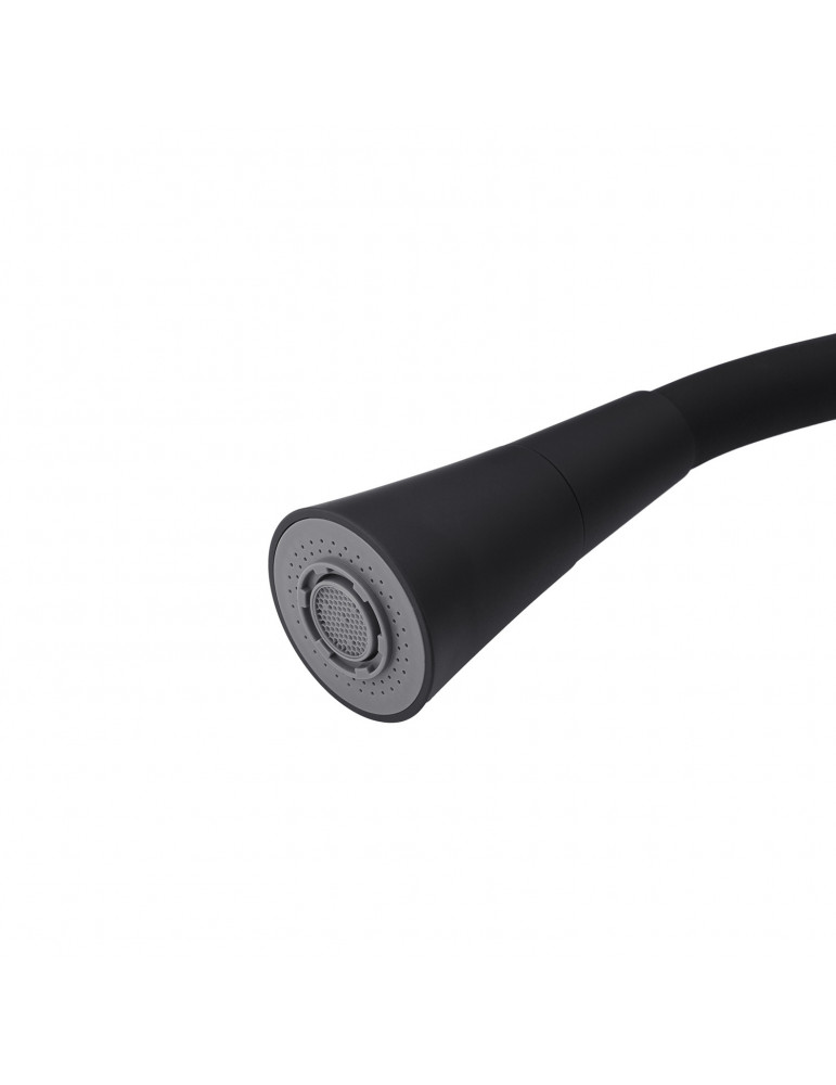 Змішувач для кухні Kroner KRM Kuche - C132BLK | купити | SilverGoose.com.ua.com.ua