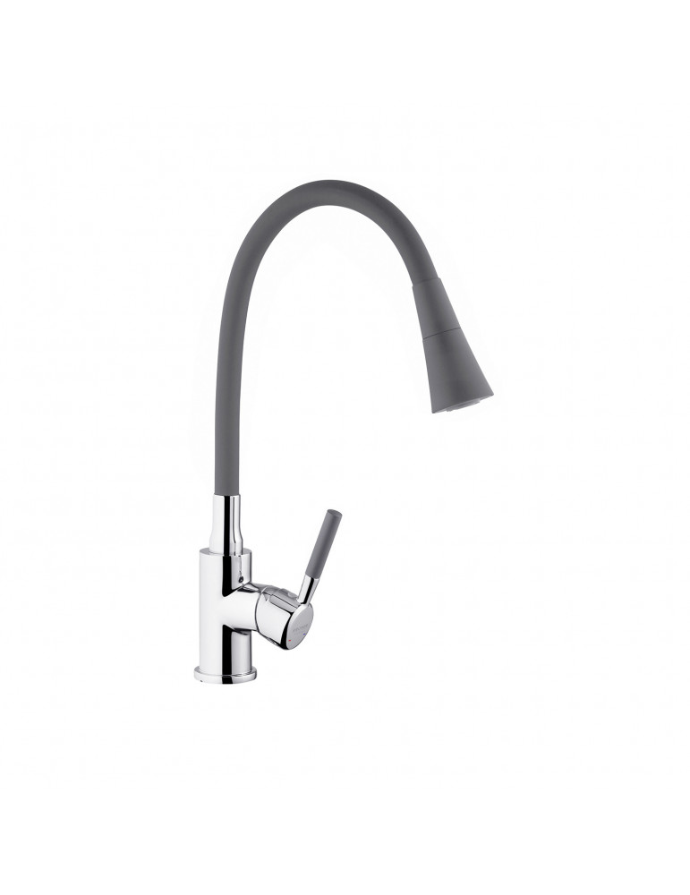 Змішувач для кухні Kroner KRM Kuche - C132GRA | купити | SilverGoose.com.ua.com.ua