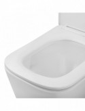 Унітаз підвісний Kroner Eifel WHI483429 TORNADO безобідковий з сидінням | купити | SilverGoose.com.ua.com.ua