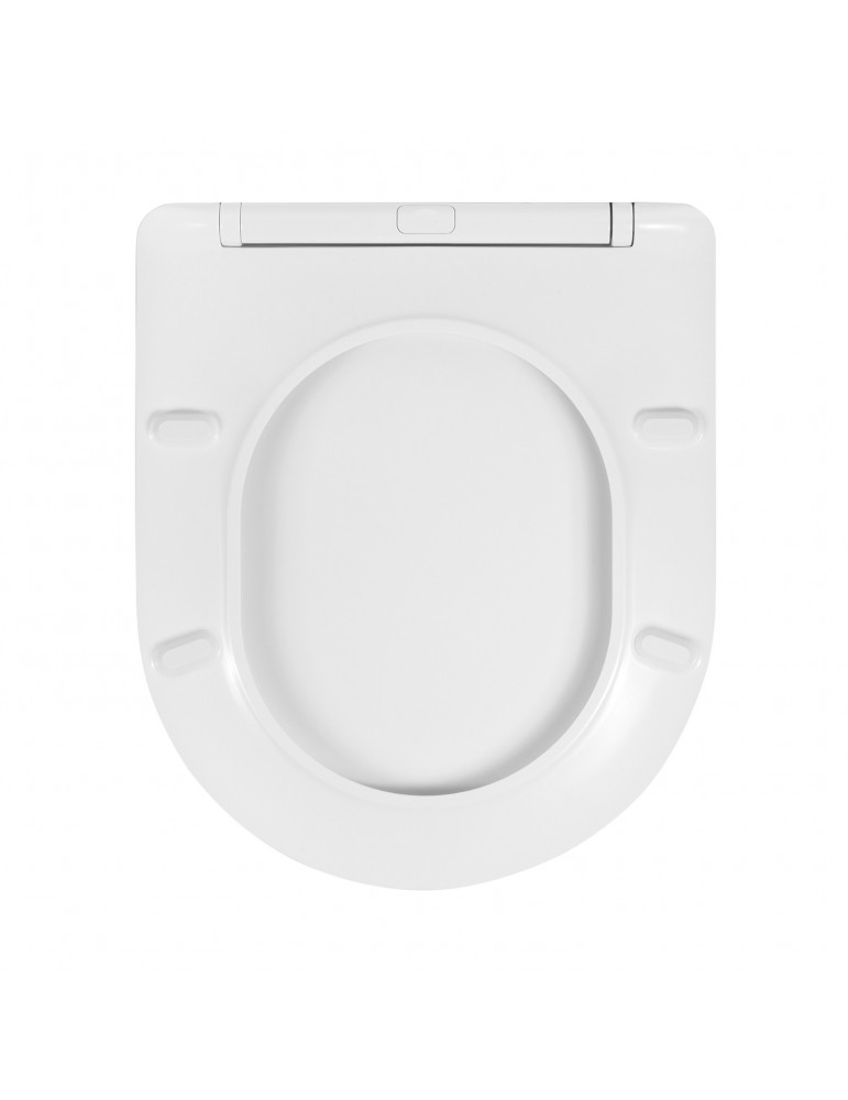 Унітаз підвісний Kroner Harz WHI483632 TORNADO безобідковий з сидінням | купити | SilverGoose.com.ua.com.ua