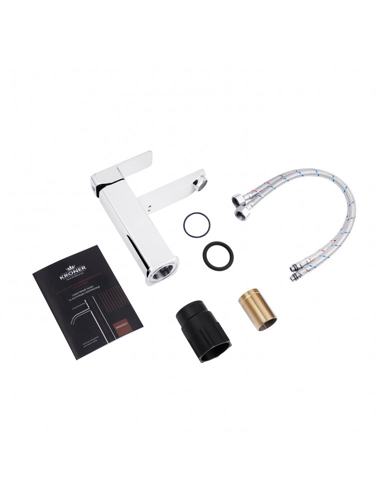 Змішувач для раковини Kroner KRM Ems - C010 | купити | SilverGoose.com.ua.com.ua