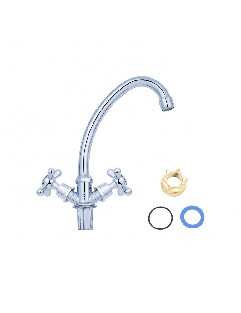 Змішувач для кухні Agua Toledo - C033 | купити | SilverGoose.com.ua.com.ua