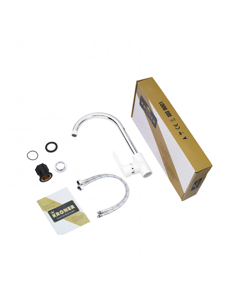 Змішувач для кухні Kroner KRM Fulda - W030 | купити | SilverGoose.com.ua.com.ua