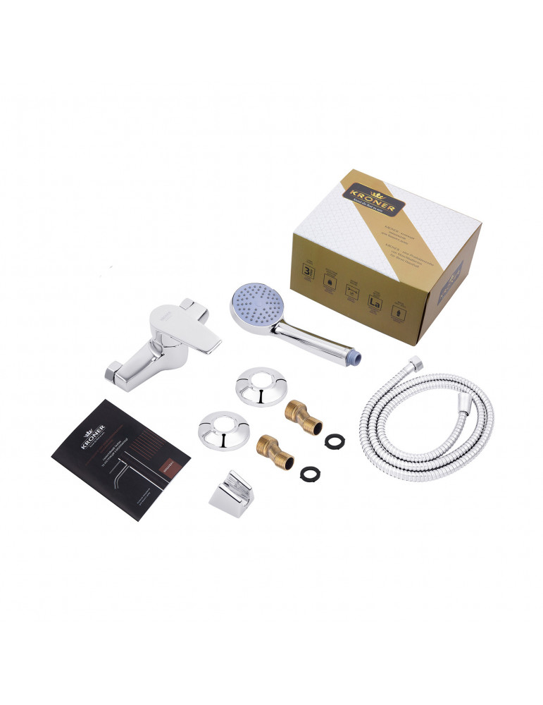 Змішувач для душу Kroner KRM Oker - C050 | купити | SilverGoose.com.ua.com.ua