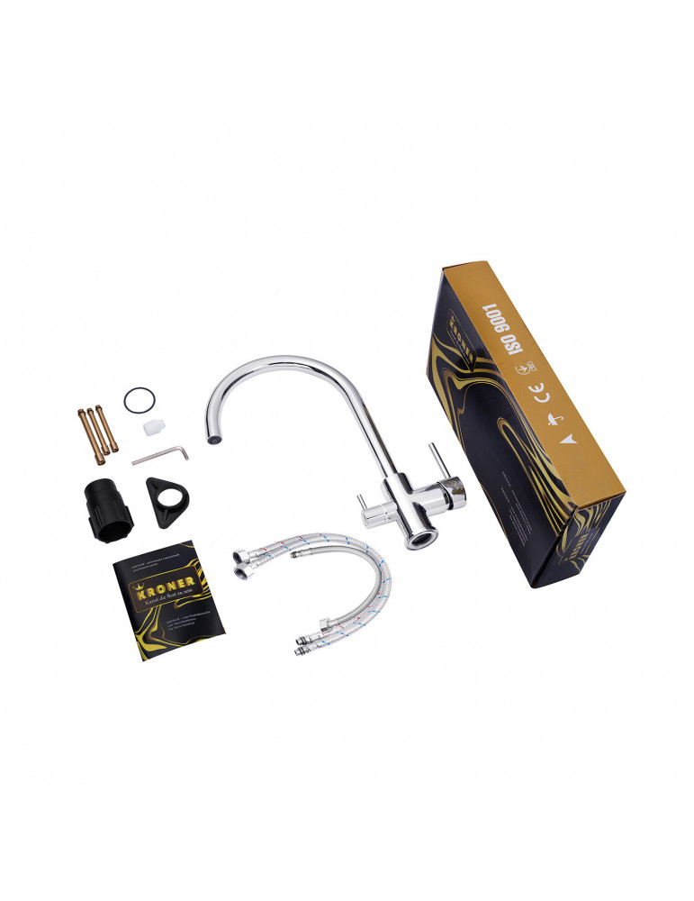 Змішувач для кухні Kroner KRP Küche - C038 | купити | SilverGoose.com.ua.com.ua