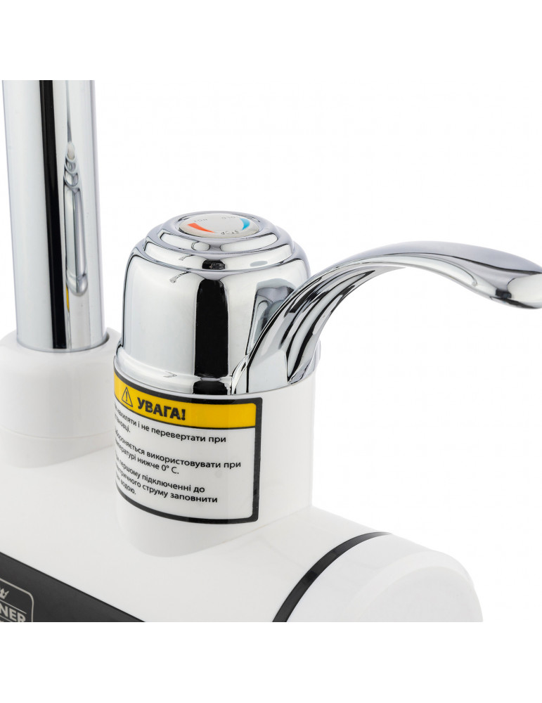 Проточний водонагрівач Kroner KRM Volt - CW091 з дисплеєм | купити | SilverGoose.com.ua.com.ua