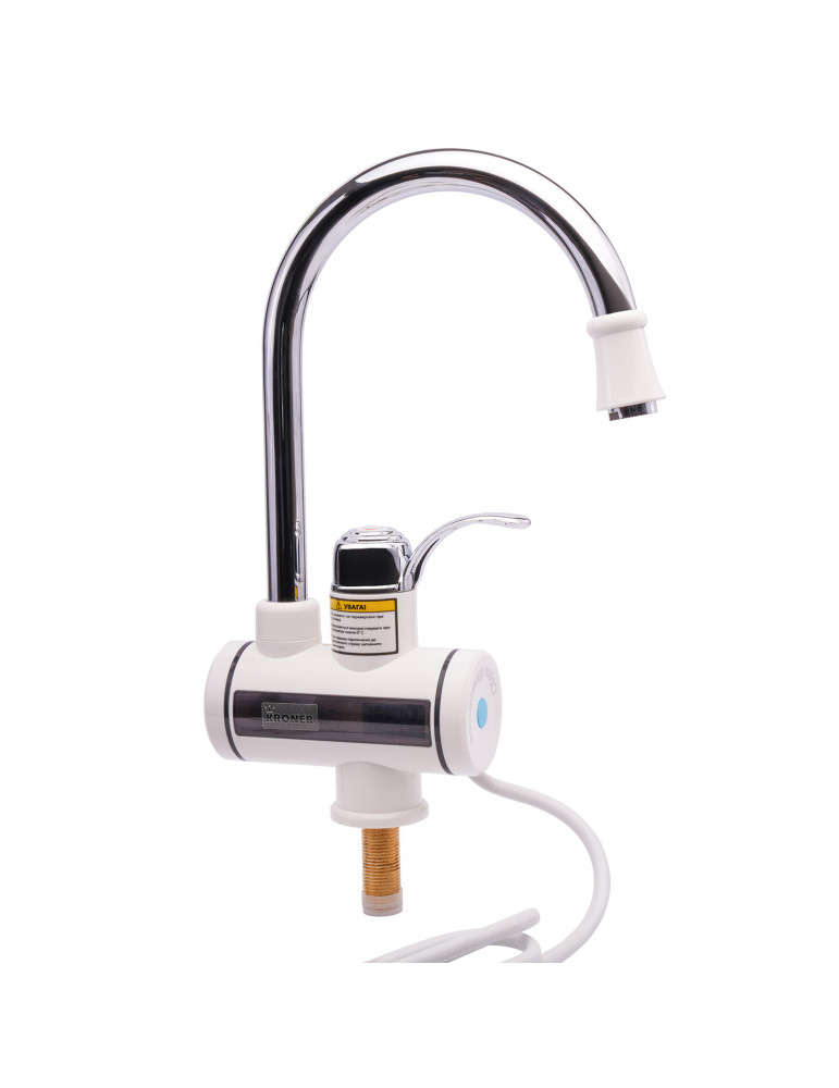 Проточний водонагрівач Kroner KRM Volt - CW091 з дисплеєм | купити | SilverGoose.com.ua.com.ua