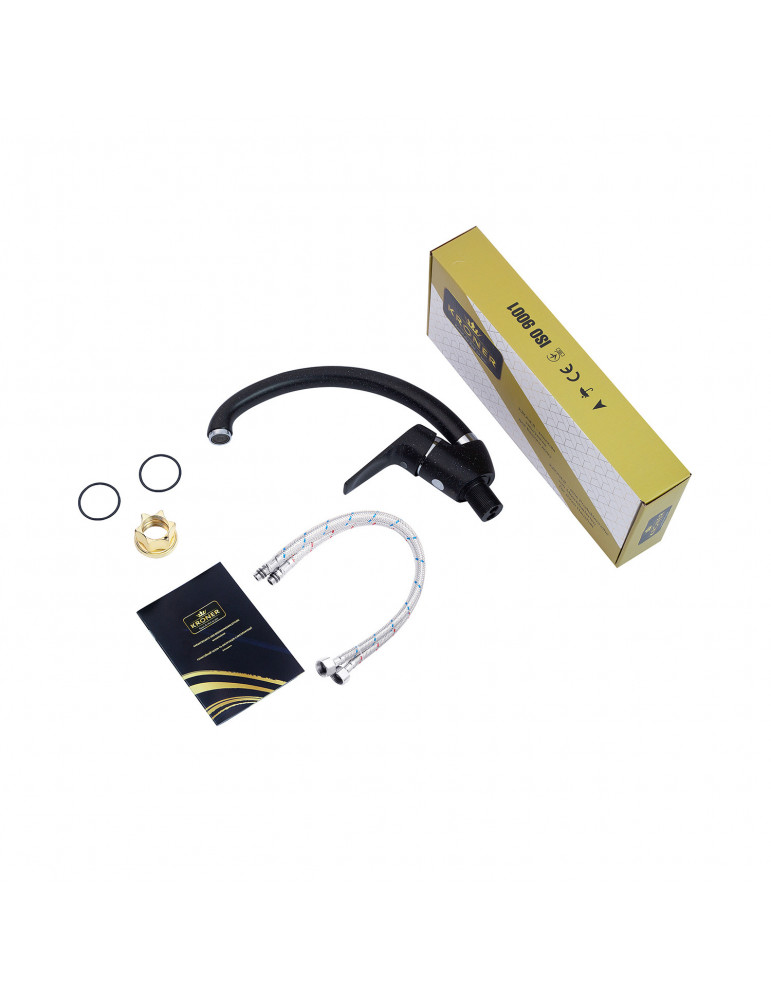 Змішувач для кухні Kroner KRM Odra - B035 | купити | SilverGoose.com.ua.com.ua