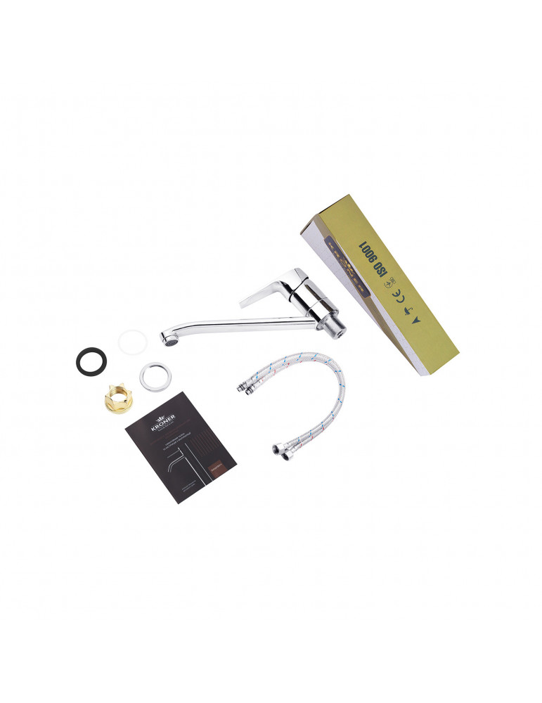 Змішувач для кухні Kroner KRM Odra - C030 | купити | SilverGoose.com.ua.com.ua