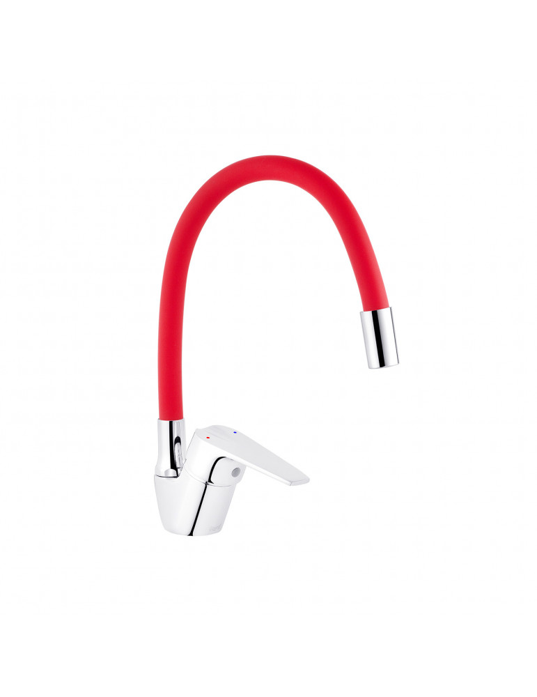 Змішувач для кухні Kroner KRM Odra - C032RED | купити | SilverGoose.com.ua.com.ua