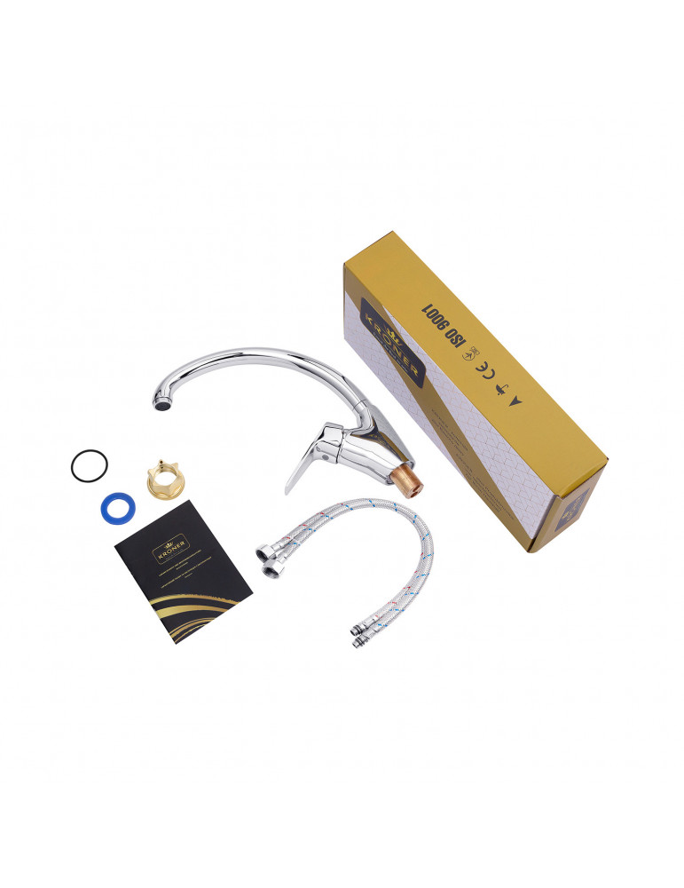 Змішувач для кухні Kroner KRM Odra - C034 | купити | SilverGoose.com.ua.com.ua