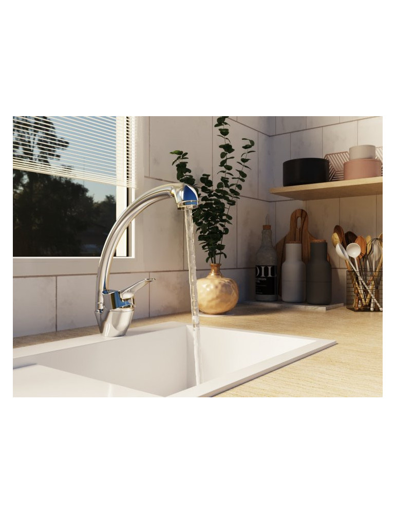 Змішувач для кухні Kroner KRM Odra - C036 | купити | SilverGoose.com.ua.com.ua