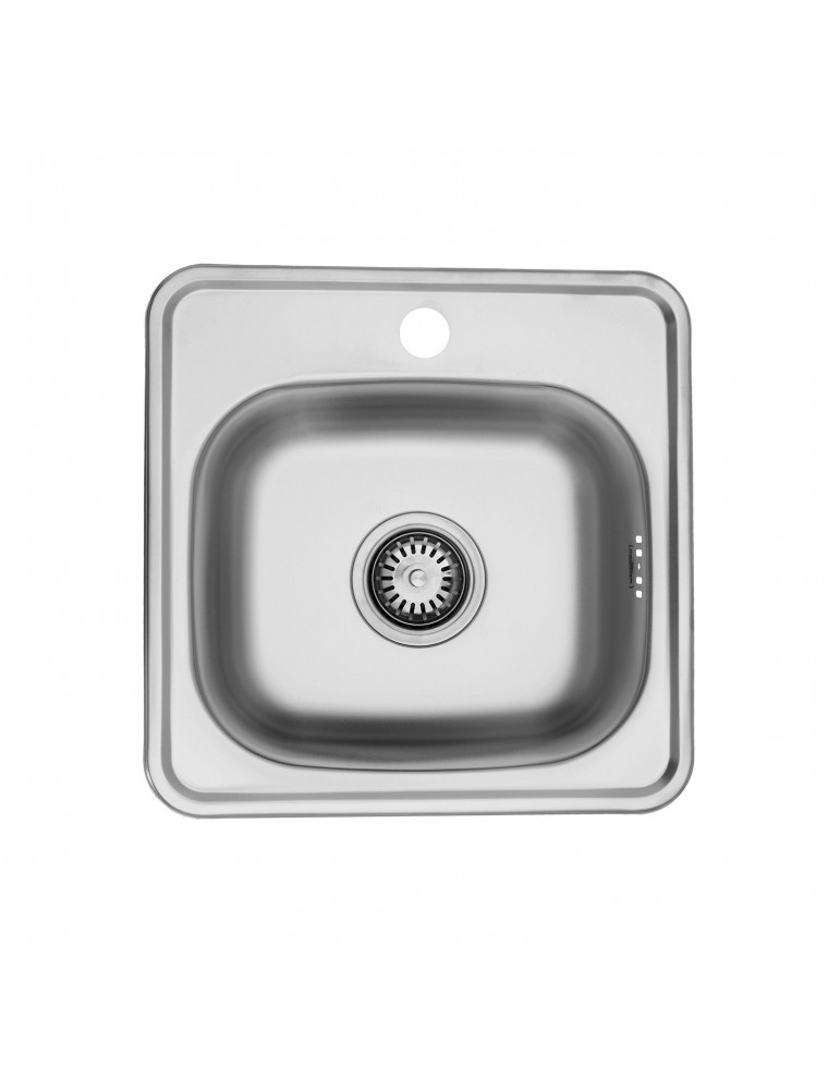 Кухонна мийка Kroner KRP Satin - 3838 (0.6 мм) | купити | SilverGoose.com.ua.com.ua