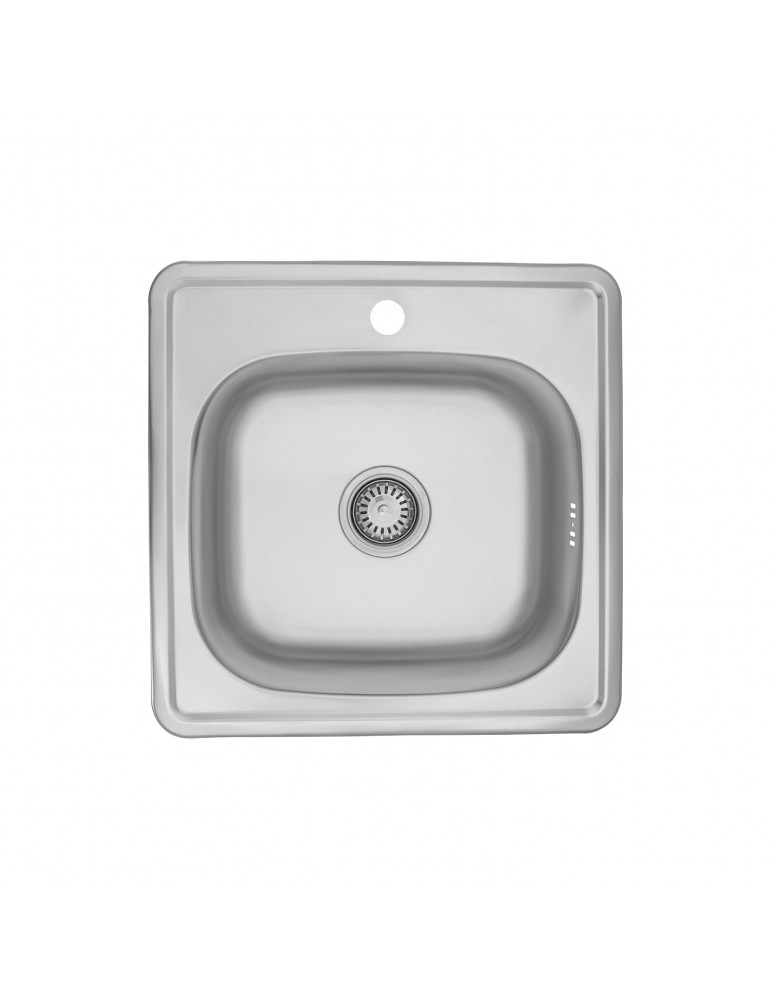 Кухонна мийка Kroner KRP Satin - 4848 (0.6 мм) | купити | SilverGoose.com.ua.com.ua