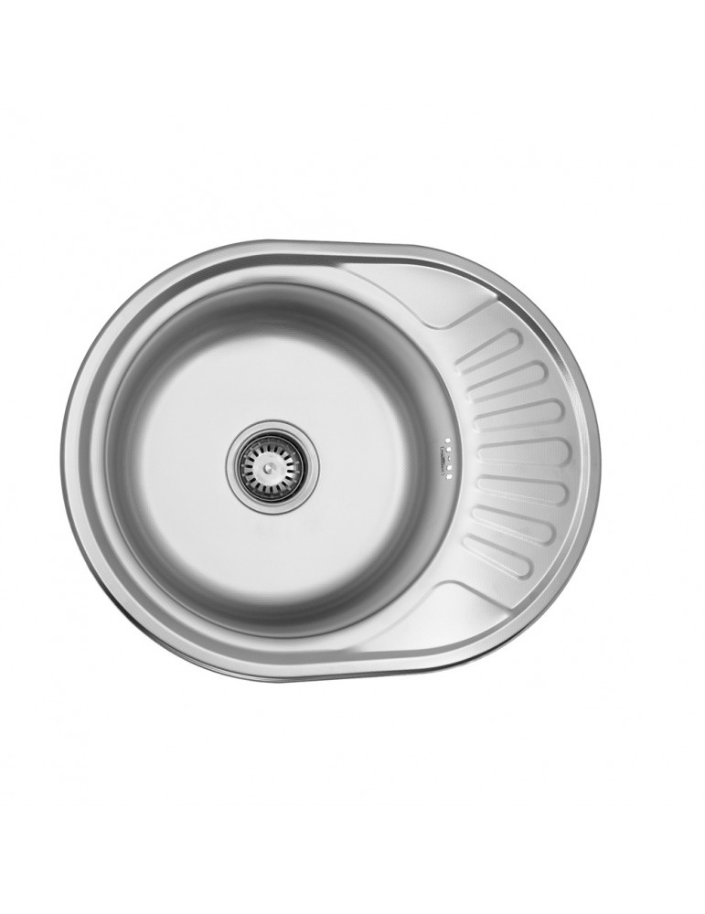 Кухонна мийка Kroner KRP Dekor - 5745 (0.6 мм) | купити | SilverGoose.com.ua.com.ua