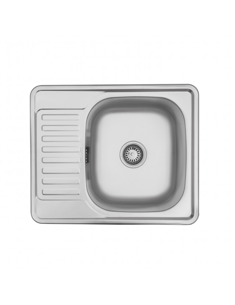 Кухонна мийка Kroner KRP Satin - 5848 (0.8 мм) | купити | SilverGoose.com.ua.com.ua