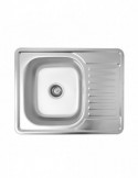 Кухонна мийка Kroner KRP Satin - 6350 (0.8 мм)