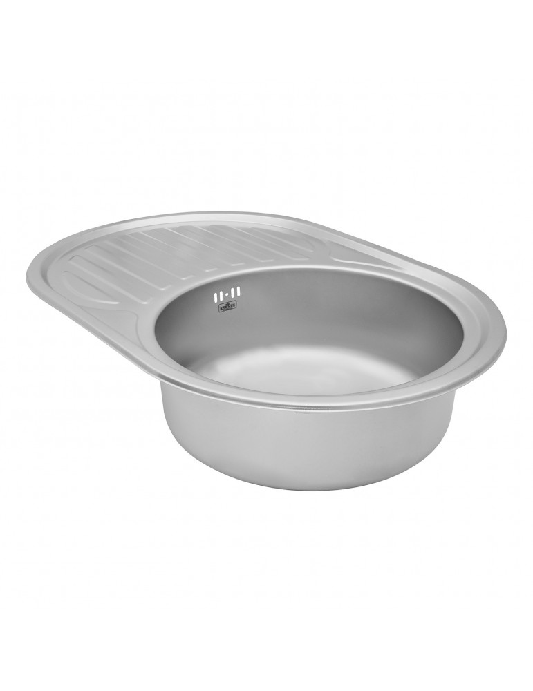 Кухонна мийка Kroner KRP Dekor - 7750 (0.8 мм) | купити | SilverGoose.com.ua.com.ua