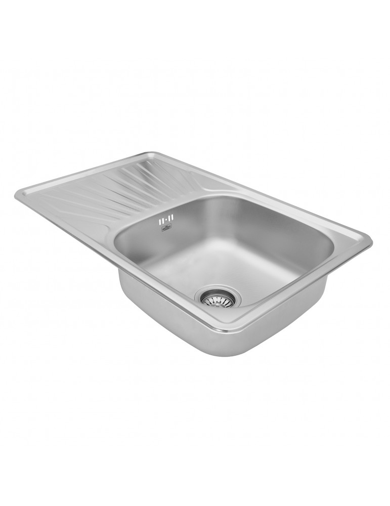 Кухонна мийка Kroner KRP Dekor - 7848 (0.8 мм) | купити | SilverGoose.com.ua.com.ua