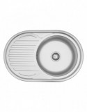 Кухонна мийка Kroner KRP Satin - 7750 (0.6 мм)
