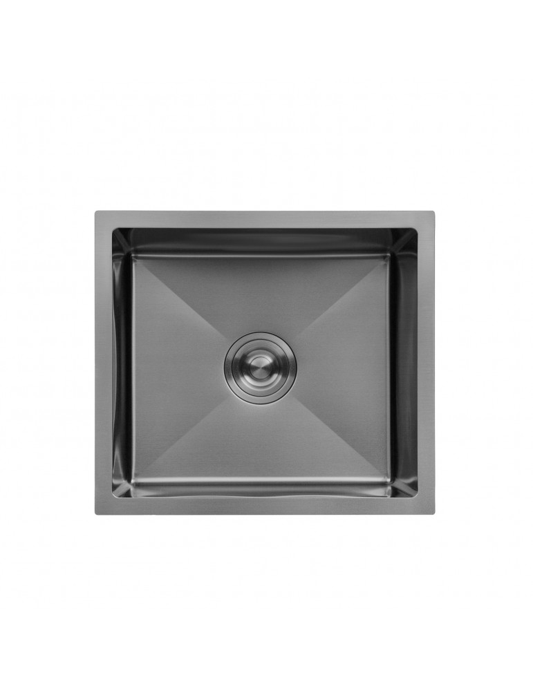 Кухонна мийка Kroner KRP Schwarze - 4843HM PVD (3.0/1.0 мм) | купити | SilverGoose.com.ua.com.ua