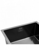 Кухонна мийка Kroner KRP Schwarze - 4843HM PVD (3.0/1.0 мм) | купити | SilverGoose.com.ua.com.ua